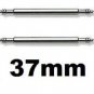 2 Stainless Steel Watch Strap Spring Bars 37mm Pins Lugs Links