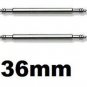2 Stainless Steel Watch Strap Spring Bars 36mm Pins Lugs Links