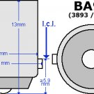 2 BA9S White Parking Light 9 SMD LED Car Bulb Indicator 12V 233 T4W 360 3893 NEW