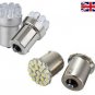 BA15S White LED Tail Sidelight Indicator Parking Light Bulb 12V 24V 1156 P21W
