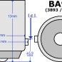 2 BA9S 9 SMD LED Car Light Bulb Side light 12V Map White 233 T4W 360 3893 NEW