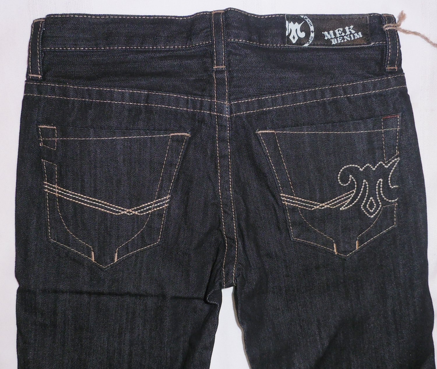 MEK DENIM mens Jeans by ROCK REVIVAL KLIEN Bootcut size 32 34 blue rinse