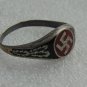 Cross Ring silver 800  #46
