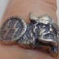 Ring 5 Viking Division silver 800#48