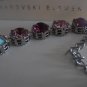 Glow, Swarovski Necklace, Art Deco, Choker, Anna Wintour, Amethyst Multicolor, Crystal, Filigree