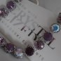 Glow, Swarovski Necklace, Art Deco, Choker, Anna Wintour, Amethyst Multicolor, Crystal, Filigree