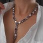 Glow, Swarovski Necklace, Art Deco, Choker, Anna Wintour, Amethyst Multicolor, Crystal, Filigree