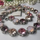 Rose Water Opal,  Art Deco, Filigree, Swarovski, Anna Wintour, Choker Necklace