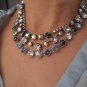 ONE, Lavender Multicolors, Art Deco, Filigree, Anna Wintour, Choker Necklace