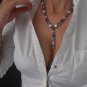 Amethyst Multicolors, Swarovski Art Deco Filigree, Anna Wintour, Choker Necklace