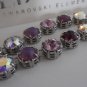 Amethyst Multicolors, Swarovski Art Deco Filigree, Anna Wintour, Choker Necklace
