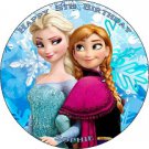 Anna Elsa Frozen Personalised 7.5" Edible Cake Topper
