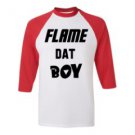FlameDatBoy Vintage Raglan Tee
