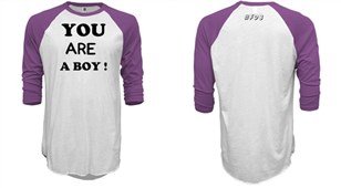 Flame Dat Bookie 3/4 Tee