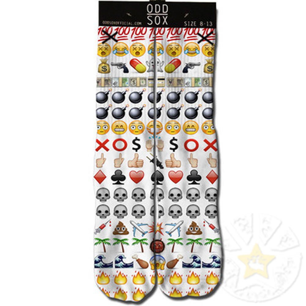 FlameDatEmoji Socks