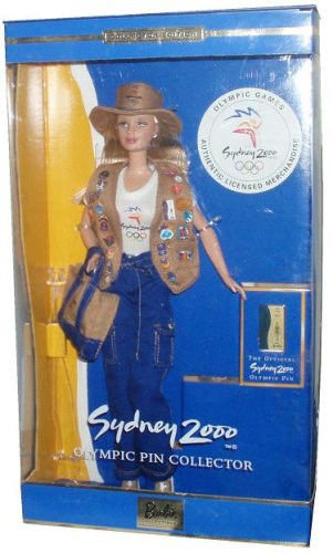 Sydney 2000 Olympic Pin Collector Barbie&Acirc;&reg; Doll