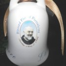 Saint Padre Pio Porcelain Bell From Shrine