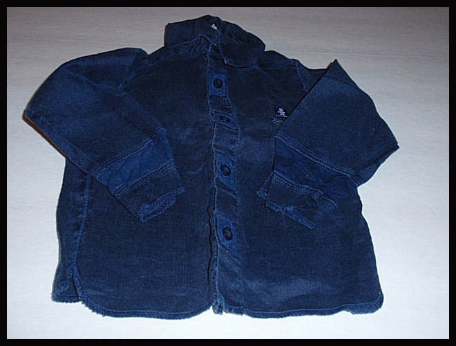 Infant Boys Button Front Shirt By Taille O Size 6 Months