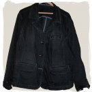 Women's Plus Size Black Jean Jacket By Venezia Size 22/24