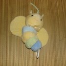 Just One Year Carters Yellow Butterfly Crib Pull Toy Light Up  Musical Infant
