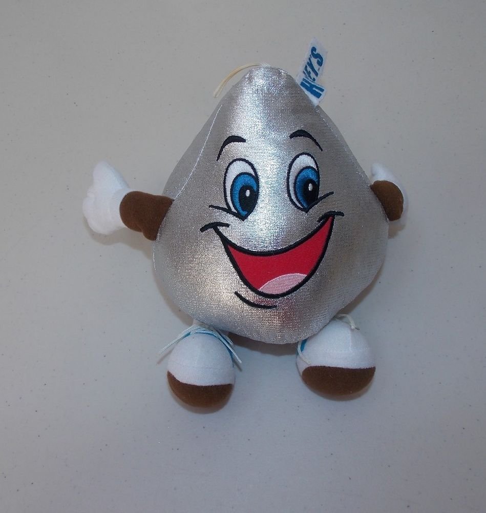 plush hershey kiss