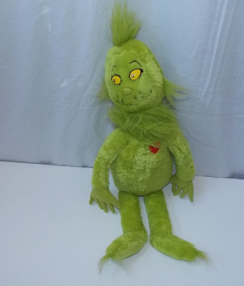 large grinch stuffed animal