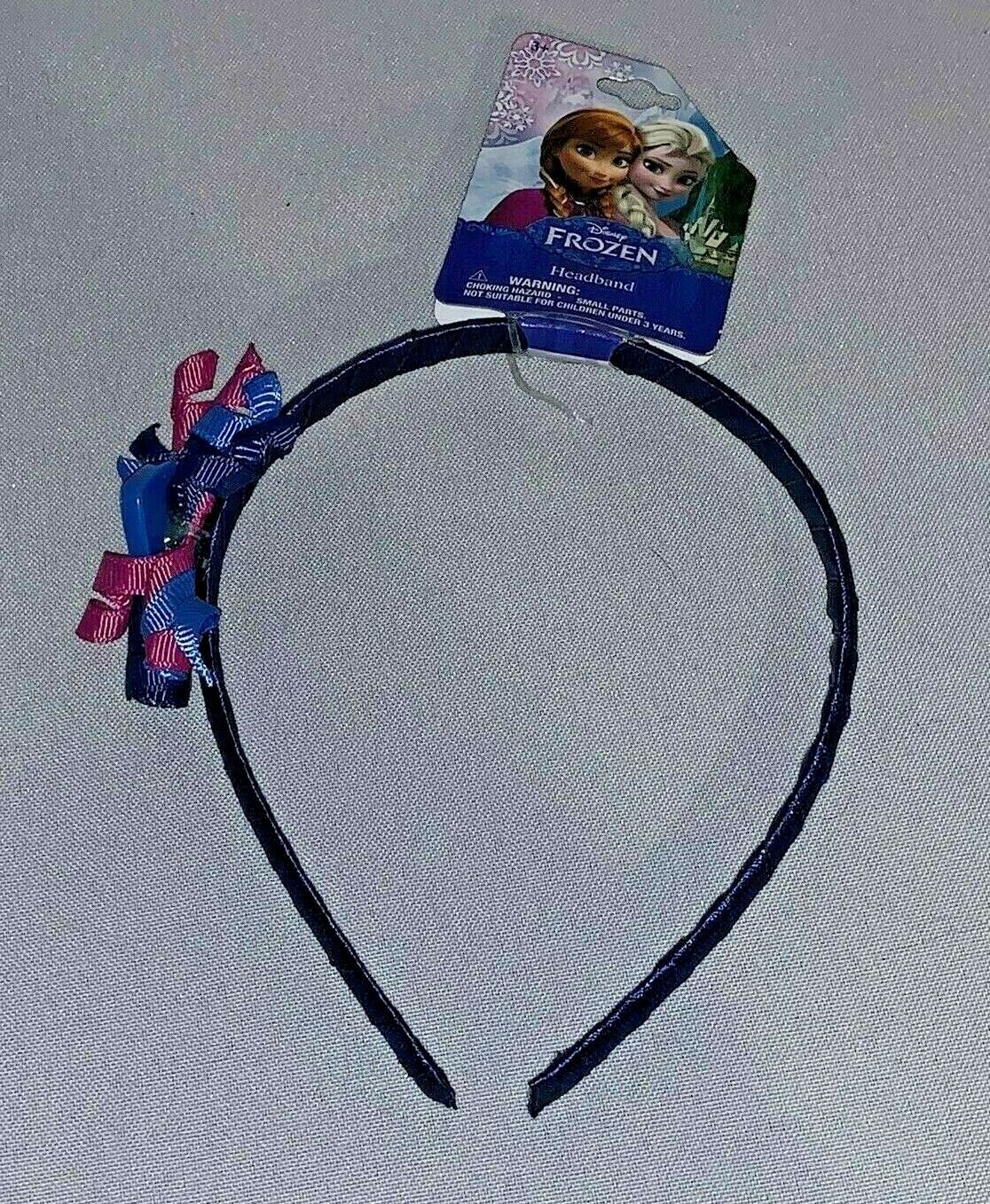 Disney Frozen Anna Elsa Girls Headband Blue Purple