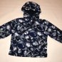 The Children's Place Fleece Hoodie Sweatshirt Pullover Boys XS 4 Blue Football