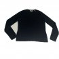 Valerie Stevens Womens 100% Cashmere V-neck Sweater Size S Black Long Sleeve