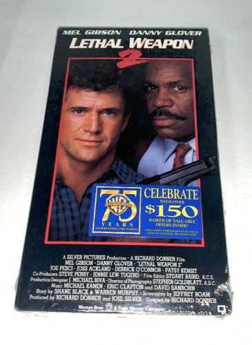 Lethal Weapon 2 (VHS, 1998) Mel Gibson Danny Glover NEW & SEALED