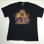 Harley-Davidson Motorcycles Firefighter Pin-Up T-Shirt Size L Myrtle Beach SC