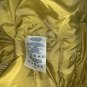 Lands End Womens Down Feather Puffy Puffer Vest Size S 6 8 Quilted Gold Green