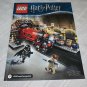 Lego  75955 Harry Potter Hogwart's Express Train 4 Instruction Manual Book ONLY