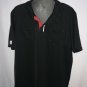 McDonalds Restaurant Short Sleeve Polo Shirt Work Uniform Black Size XL C