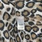 Cato Womens Leopard Print Blouse Plus Size 18 20 Button Front Top Shirt Animal