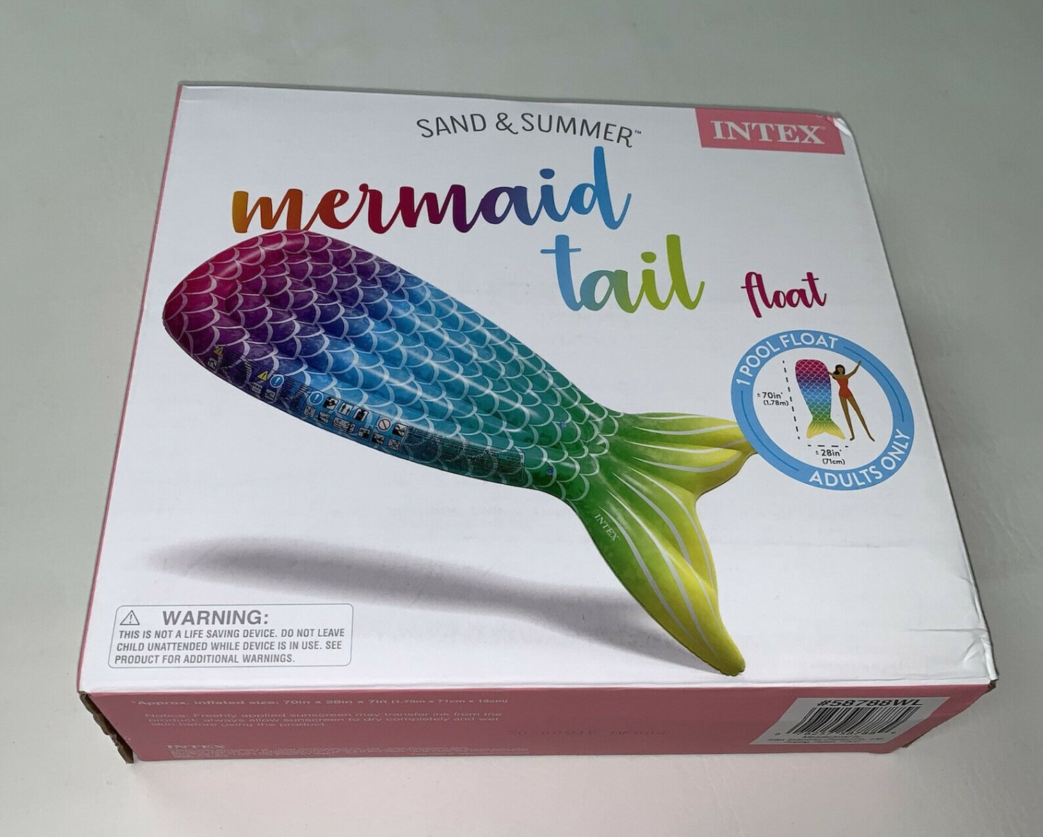 mermaid tail float