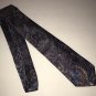 Towncraft Mens Neck Tie Polyester Paisley USA Brown Navy Purple Gold
