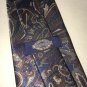 Towncraft Mens Neck Tie Polyester Paisley USA Brown Navy Purple Gold