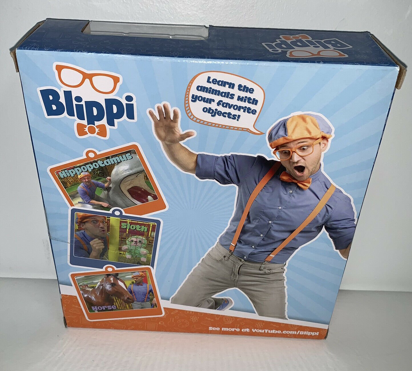 Blippi Surprise Box 10 Learning Animals