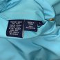 Womens Chaps Rain Wind Hooded Reversible Vest Jacket Size L Blue Yellow Boating