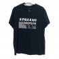Armani Exchange A/X Mens Slim TShirt SZ XL Black White Short Sleeve Graphic Tee