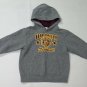 Gymboree Toddler Boys Varsity Football Hoodie Sweatshirt Size 3 Gray Bear Valley