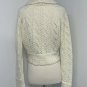 Ann Taylor LOFT Womens Wool Mohair Cocoon Cardigan Sweater Size L Ivory Button
