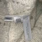 Ann Taylor LOFT Womens Wool Mohair Cocoon Cardigan Sweater Size L Ivory Button
