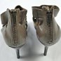 Nine West Gladiator Cut Out Heels Womens Size 10 M Olive Green Stiletto Shoes