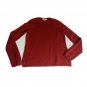Peck & Peck Womens 100% Cashmere Sweater Size M Red Crew Neck 2 Ply Long Sleeve