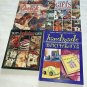 BH&G Leisure Arts Birthdays Tasty Holiday Gifts Cookbook Craft Book Lot of 4