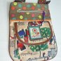 Lily Bloom Call Me Maybe Shopaholic Paris Dog Cafe Crossbody Bag Purse