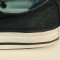 Converse All Star Chuck Taylor Low Top Sneakers Shoes Girls 13 Blue Glitter