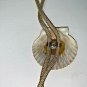 Seashell Bolo Tie Shell Slide Tan Cord